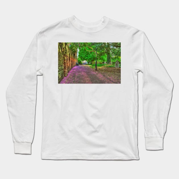 Blossom Path Long Sleeve T-Shirt by Nigdaw